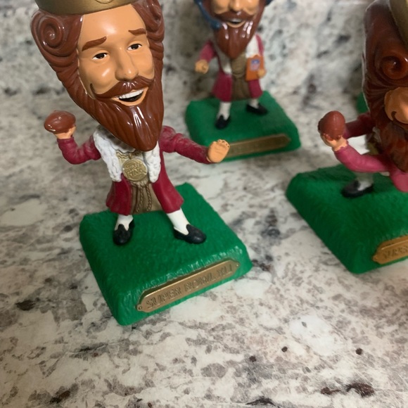 Vintage 7 BK super bowl XLI Bobble  Heads - Picture 2 of 6